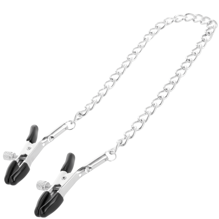 DARKNESS - EINSTELLBARE NIPPELKLEMMEN AUS METALL bei Secret Pulse im Erotikshop