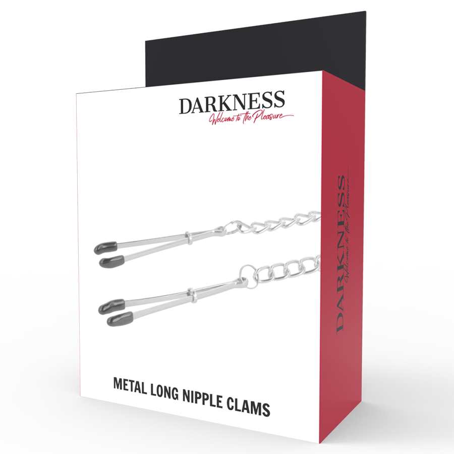 DARKNESS - EINSTELLBARE METALL-NIPPELKlammern – Erotik-Zubehör Bild 4
