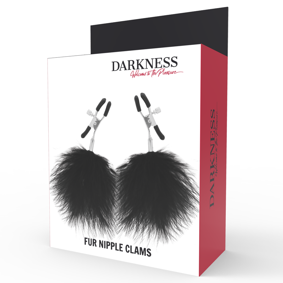 DARKNESS - POM-POM-NIPPELKLAMMERN 2 – Erotik-Zubehör Bild 4