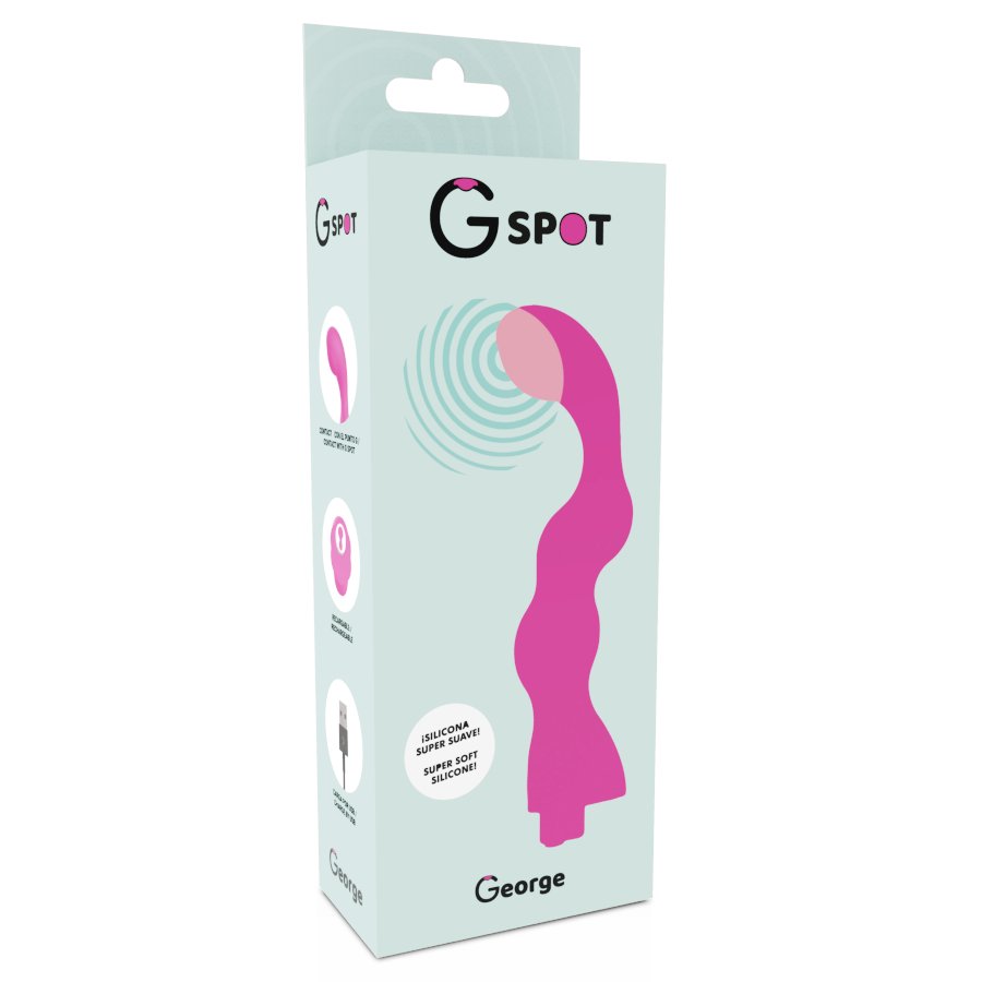 G-SPOT - GEORGE G-SPOT VIBRATOR GUM PINK für sinnliche Momente allein oder zu zweit