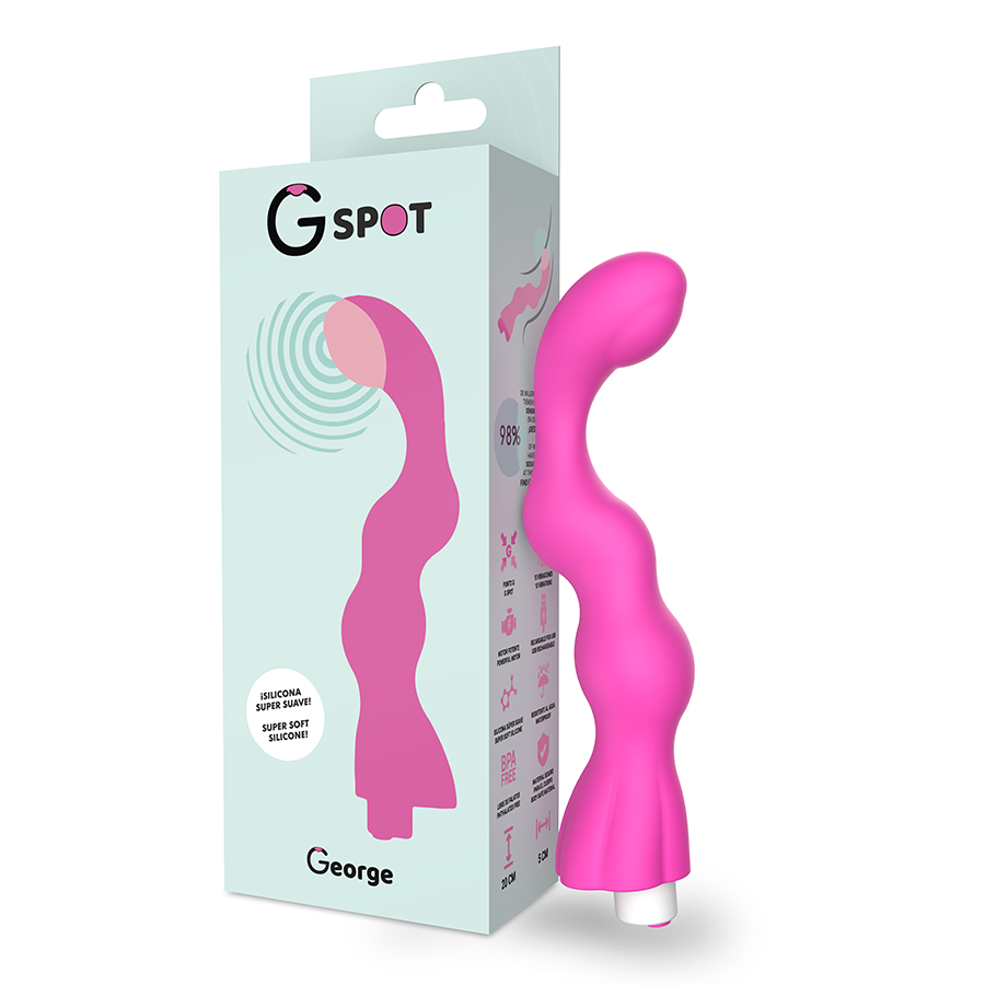 G-SPOT - GEORGE G-SPOT VIBRATOR GUM PINK Vibrator diskret online kaufen