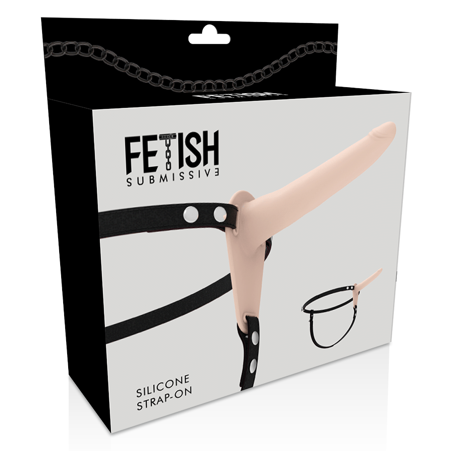 FETISH SUBMISSIVE HARNESS - SILIKON HAUTFARBE 15 CM – BDSM-Zubehör Bild 5