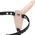 FETISH SUBMISSIVE HARNESS - HAUTFARBENES SILIKONVIBRATOR 15 CM Vibrator diskret online kaufen