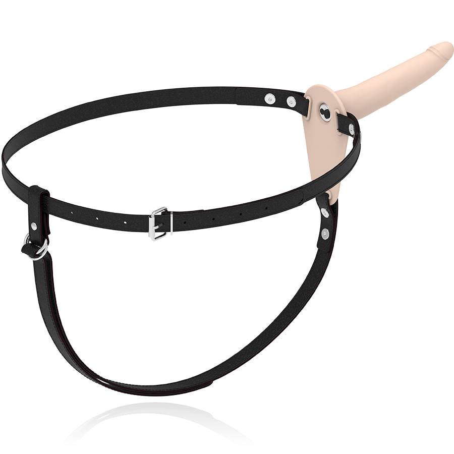 FETISH SUBMISSIVE HARNESS - HAUTFARBENES SILIKONVIBRATOR 15 CM Vibrator diskret online kaufen