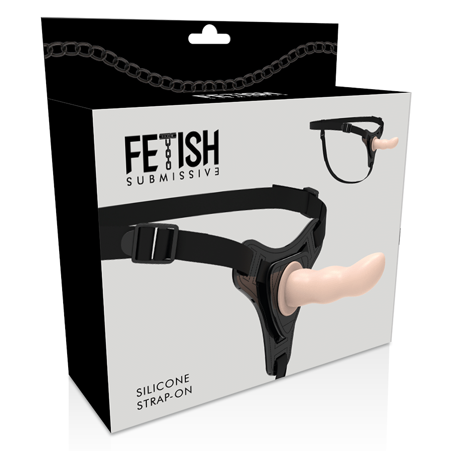 FETISH SUBMISSIVE HARNESS - SILIKON-FLEISCH-G-SPOT 12,5 CM – BDSM-Zubehör Bild 5
