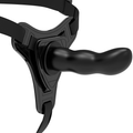 FETISH SUBMISSIVE HARNESS - SCHWARZER SILIKON-G-SPOT 16 CM – BDSM-Zubehör Bild 1
