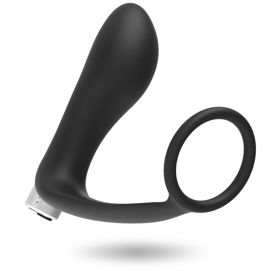 ADDICTED TOYS - PROSTATISCHER VIBRATOR WIEDERAUFLADBAR. MODELL 1 - SCHWARZ für intensive Stimulation und Self-Love