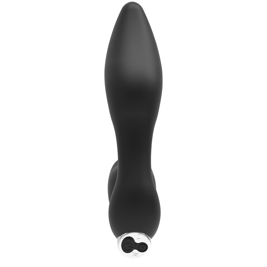 ADDICTED TOYS - PROSTATISCHER VIBRATOR WIEDERAUFLADBAR. MODELL 6 - SCHWARZ für sinnliche Momente allein oder zu zweit