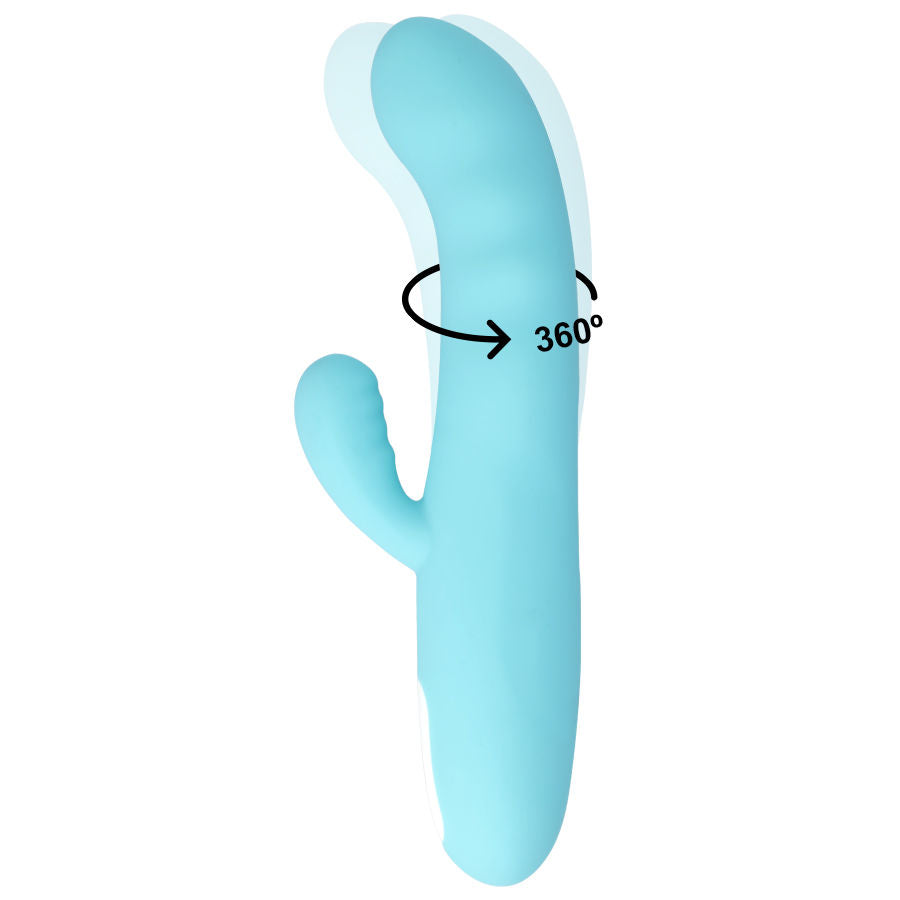 MIA - EIFFEL TURQUOISE BLAU DREHVIBRATOR für intensive Stimulation und Self-Love