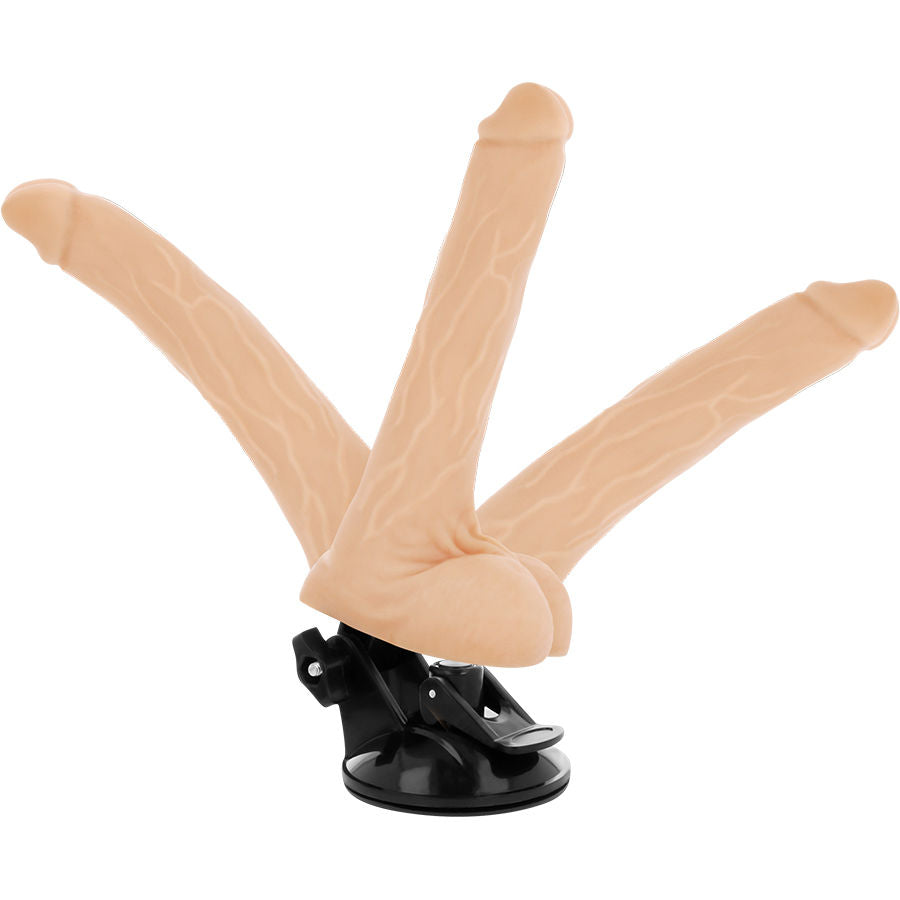 BASECOCK - ARTIKULIERBARER VIBRATOR NATÜRLICH FERNBEDIENUNG 18.5 CM -O- 4 CM Produktansicht und Details