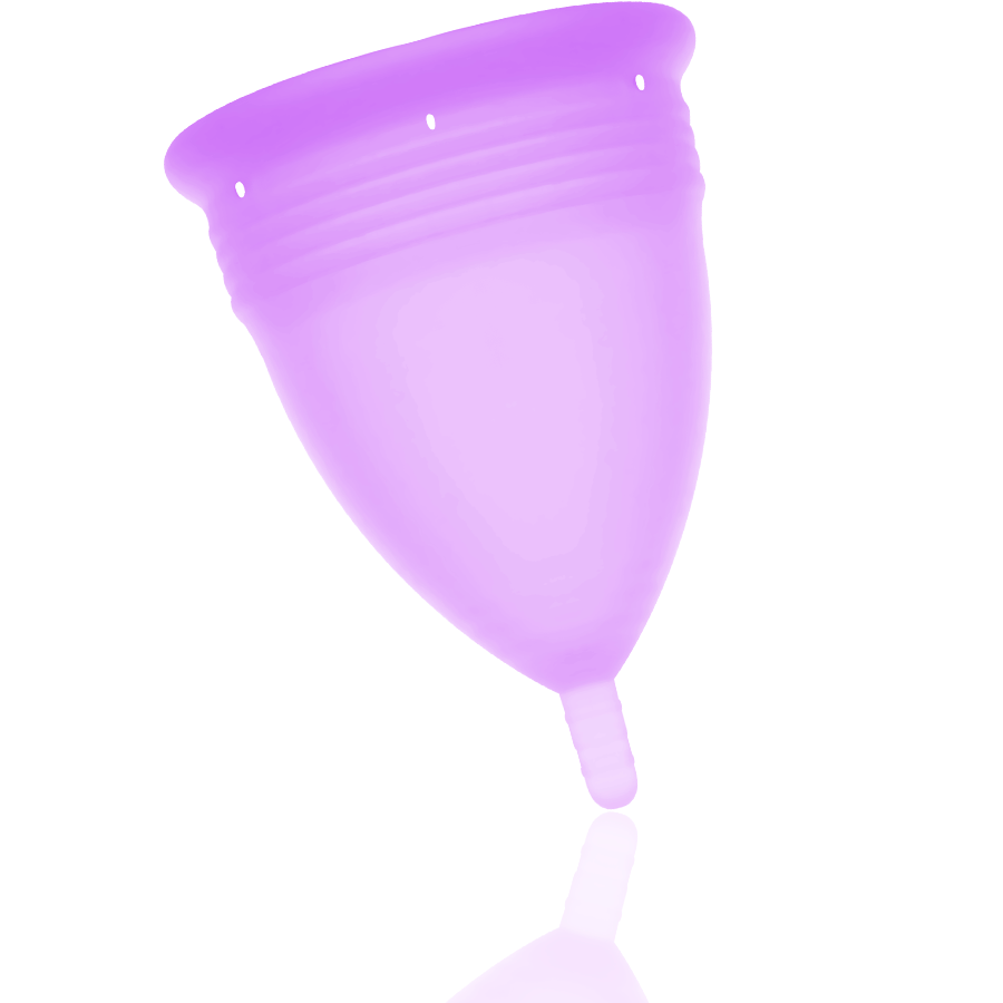 STERCUP - FDA SILIKON-MENSTRUALCUP FLIEDER - GRÖSSE L – Intimhygiene Bild 2