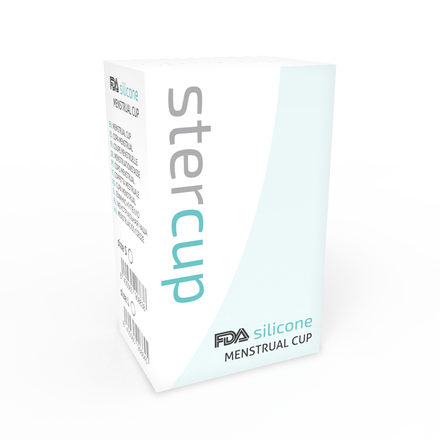 STERCUP - FDA SILIKON-MENSTRUALCUP AQUAMARIN - GRÖSSE S – Intimhygiene Bild 4