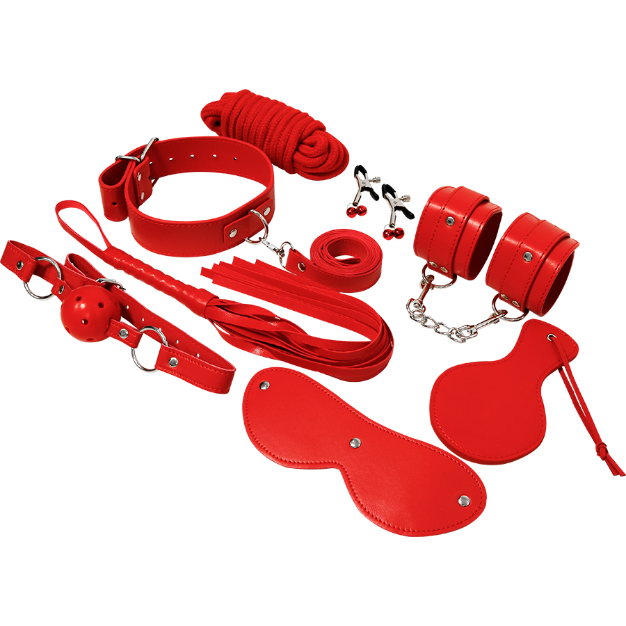 EXPERIENCE - BDSM-FETISCH-KIT RED SERIES Set diskret online kaufen