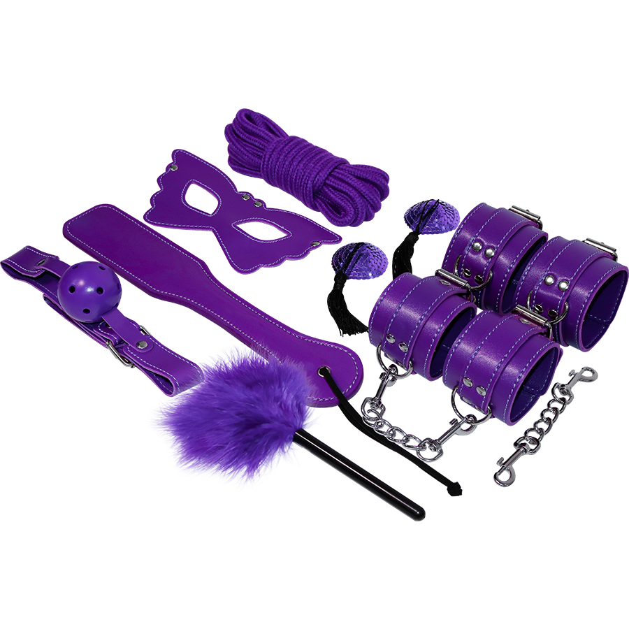 EXPERIENCE - BDSM-FETISCH-KIT LILA SERIE Set diskret online kaufen