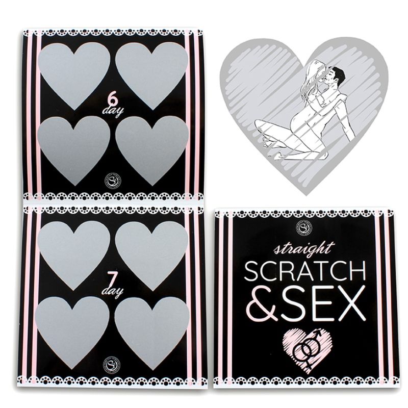 SECRETPLAY - SCRATCH & SEX-SPIEL FÜR HETERE PAARE (ES/EN/FR/PT/DE) – Erotikspiel Bild 2