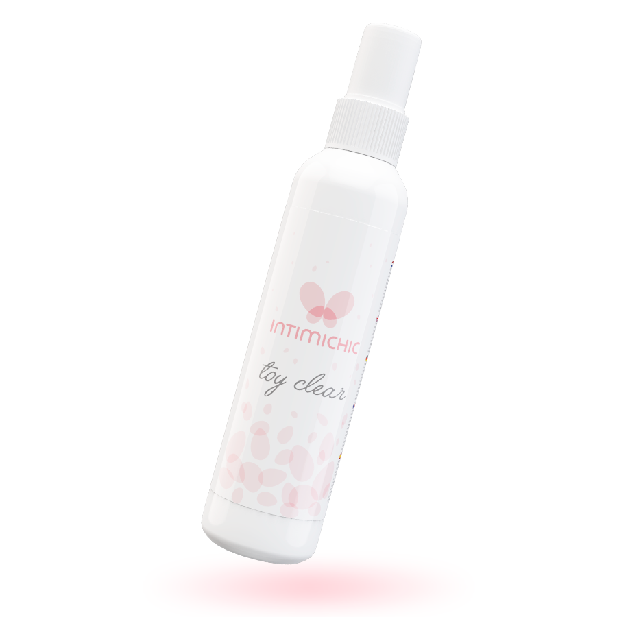 Enthalten im Secret Pulse Toyreiniger Hygiene-Set: INTIMICHIC - DESINFEKTIONSREINIGER 150 ML