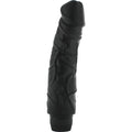 SEVEN CREATIONS - PERFECT PLEASURES SCHWARZER VIBRATOR 22 CM Vibrator diskret online kaufen