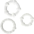 SEVEN CREATIONS - SET AUS DREI TRANSPARENTEN PENISRINGEN Set Produktansicht