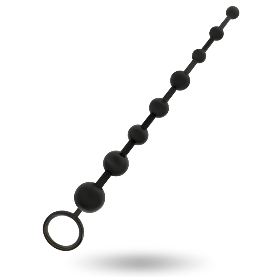 ADDICTED TOYS - ANALPERLEN 29 CM SCHWARZ Produktansicht und Details