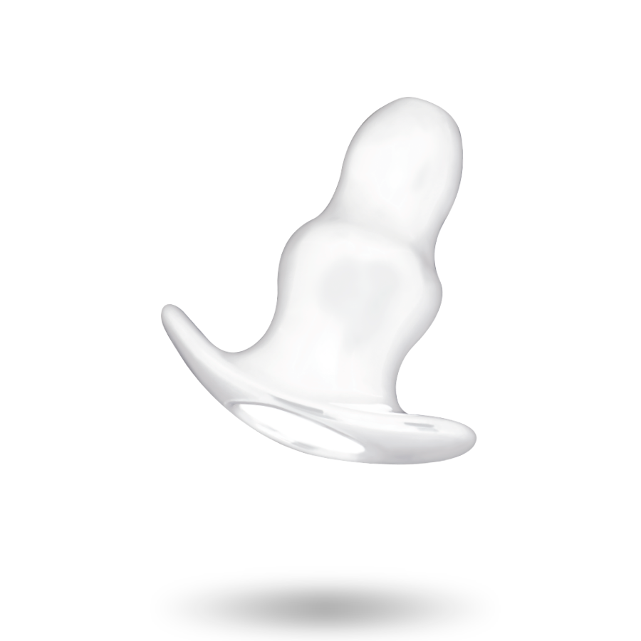 ADDICTED TOYS - KLEINER ODER 7 CM ANAL-DILATOR - TRANSPARENT bei Secret Pulse im Erotikshop