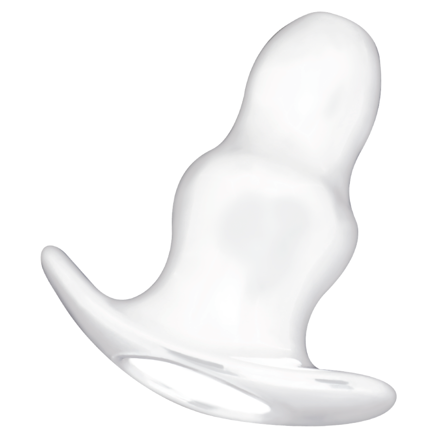 ADDICTED TOYS - 13 CM GROSSER ANAL-DILATOR - TRANSPARENT Produktansicht und Details