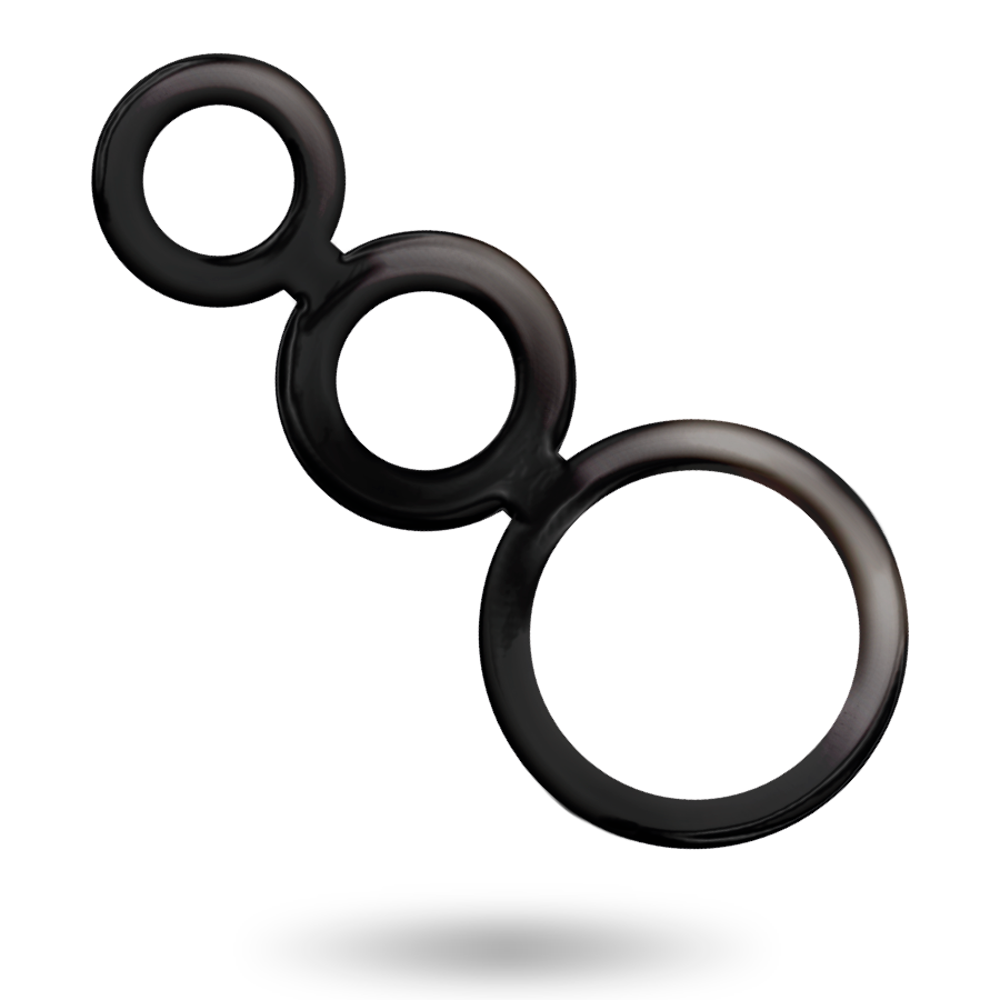 ADDICTED TOYS - RINGSET FÜR PENIS - GERUCHERT – Penisring Bild 3