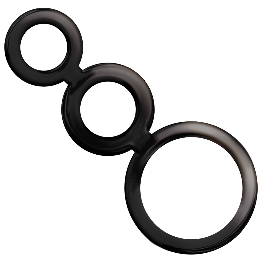 ADDICTED TOYS - RINGSET FÜR PENIS - GERUCHERT – Penisring Bild 2