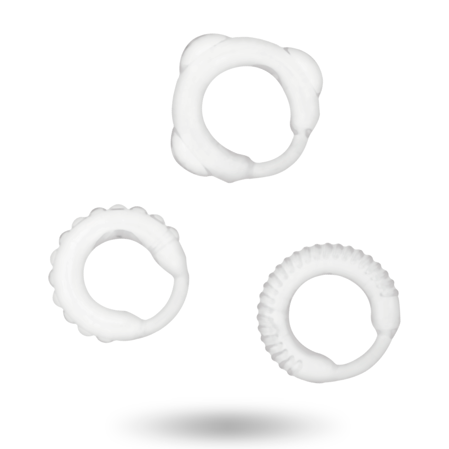ADDICTED TOYS - C-RING-SET KLAR Detailansicht bei Secret Pulse