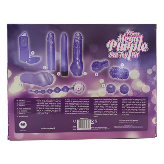 TOYJOY „Nur für Dich“ – Mega Lila Sexspielzeug-Kit für Paare & Singles Paar-Set diskret online kaufen