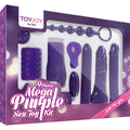 TOYJOY „Nur für Dich“ – Mega Lila Sexspielzeug-Kit für Paare & Singles Paar-Set Produktansicht