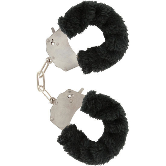 TOYJOY - FURRY FUN CUFFS BONDAGE SCHWARZ Bondage-Fessel diskret online kaufen
