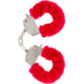 TOYJOY - FURRY FUN CUFFS BONDAGE ROT Bondage-Fessel diskret online kaufen
