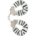 TOYJOY - FURRY FUN MANSCHETTEN BONDAGE ZEBRA Bondage-Fessel diskret online kaufen