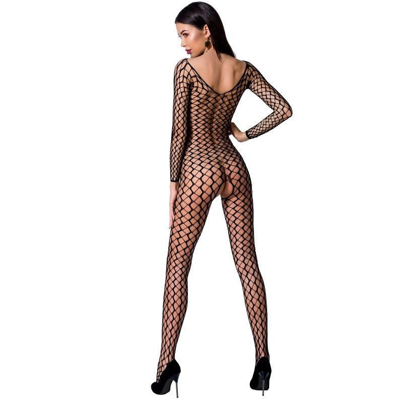 PASSION - WOMAN BS068 BODYSTOCKING SCHWARZ EINE GRÖSSE Detailansicht bei Secret Pulse