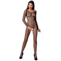 PASSION - WOMAN BS068 BODYSTOCKING SCHWARZ EINE GRÖSSE Dessous-Body Produktansicht