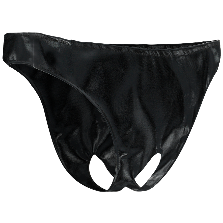 DARKNESS - UNISEX-HÖSCHEN MIT ÖFFNUNG, EINHEITSGRÖSSE Detailansicht bei Secret Pulse