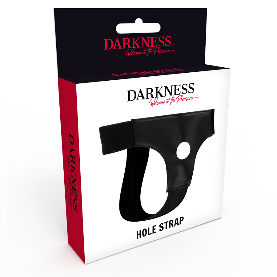 Darkness Hohles Geschirr mit Loch für Dildo, Einheitsgröße bei Secret Pulse im Erotikshop