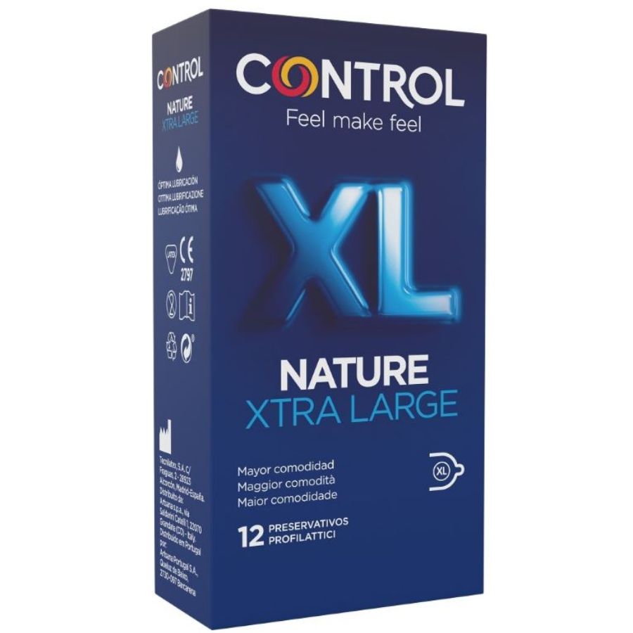 CONTROL - ADAPTA NATURE XL CONDOMS 12 UNITS Kondome diskret online kaufen