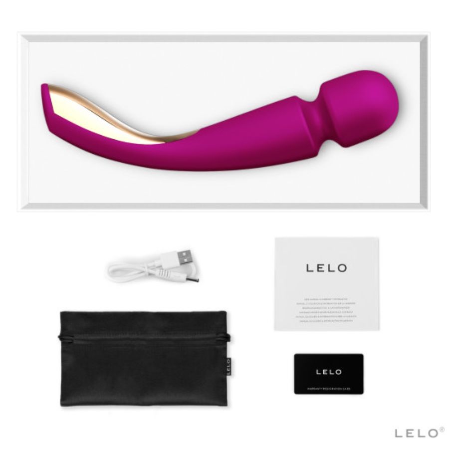 LELO - SMART WAND 2 BORDEAUX für intensive Stimulation und Self-Love
