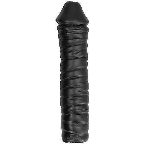 ALL BLACK - DONG 38 CM – Erotik-Zubehör Bild 2