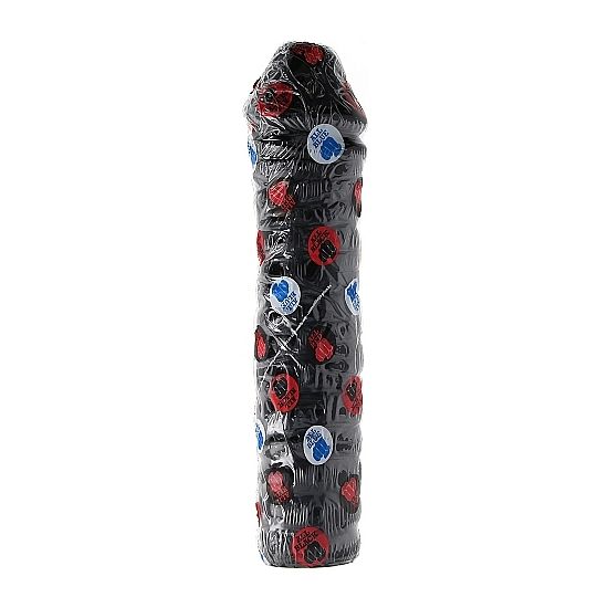 ALL BLACK - DONG 38 CM – Erotik-Zubehör Bild 3