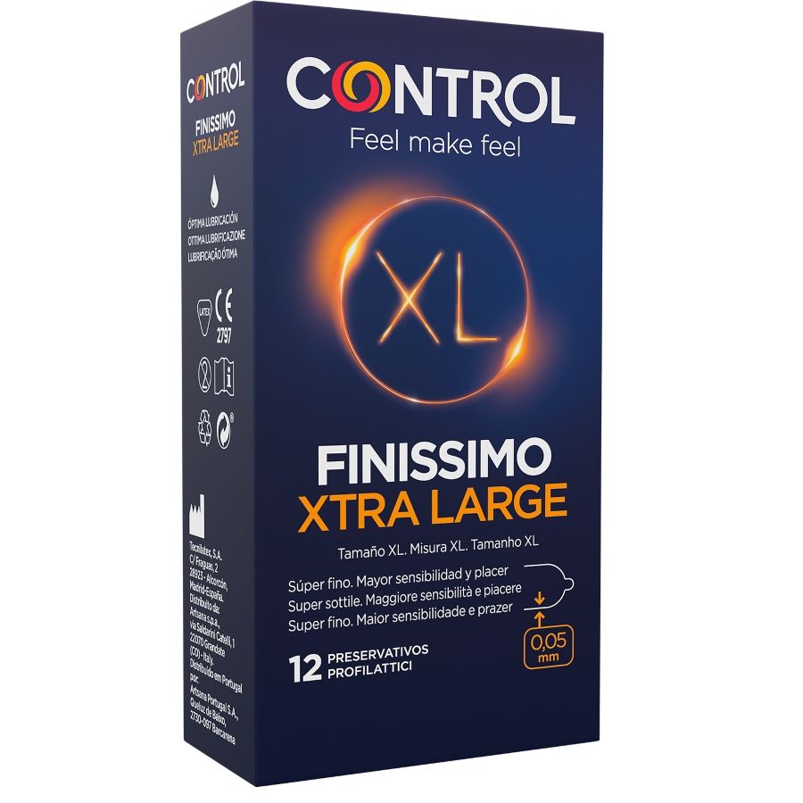 CONTROL - FINISSIMO XL KONDOME 12 EINHEITEN Kondome diskret online kaufen