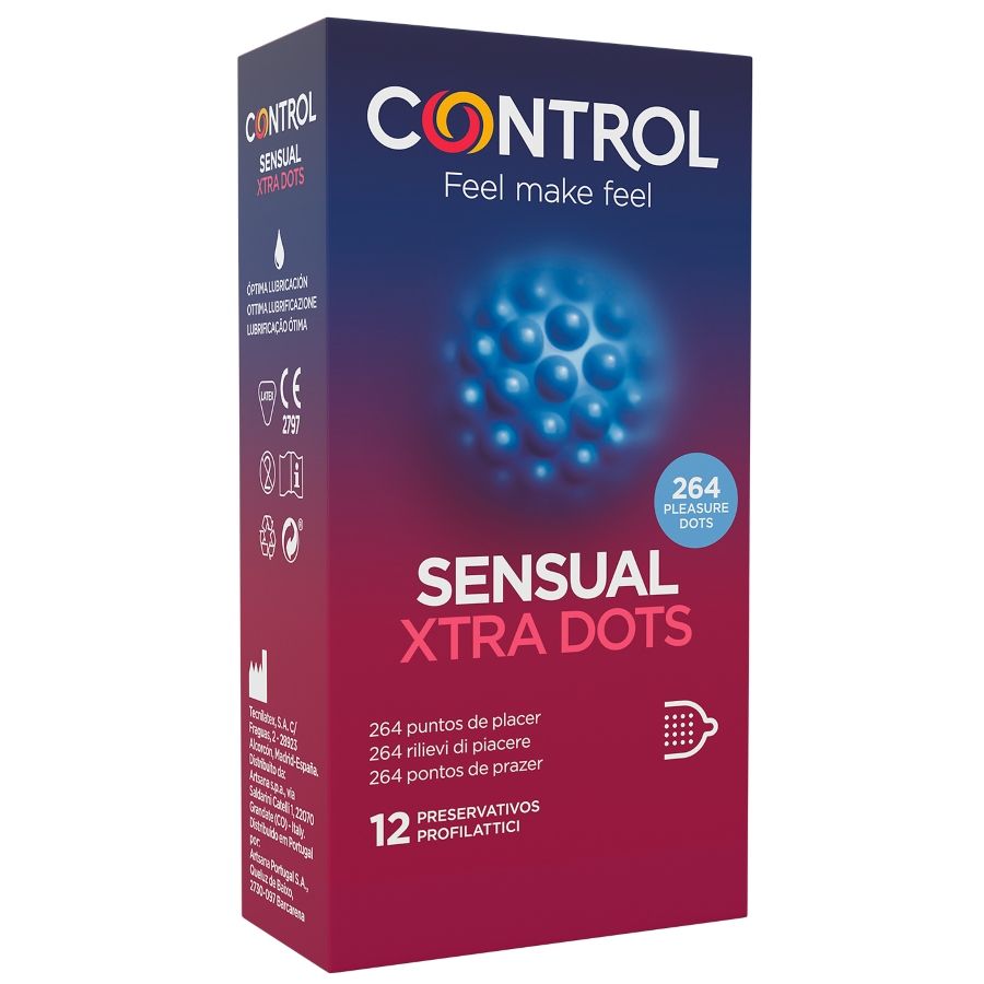 CONTROL - XTRA DOTS 12 UDS – Erotik-Zubehör Bild 1
