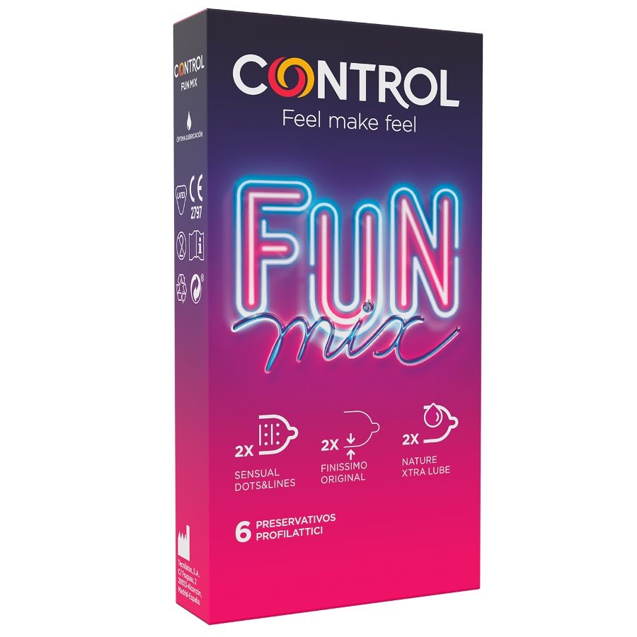 CONTROL - FÜHLEN SIE SPASS MIX 6 UDS – Erotik-Zubehör Bild 1