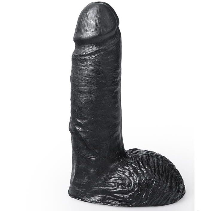 HUNG SYSTEM Marcel Dildo 17 cm Schwarz – Realistischer Saugnapf-Dildo für intensives Vergnügen realistischer Dildo diskret online kaufen
