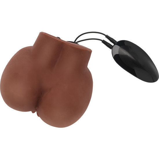 ACT - HOT HONEY RIDER MASTURBATOR MIT VIBRATOR BROWN für sinnliche und diskrete Momente