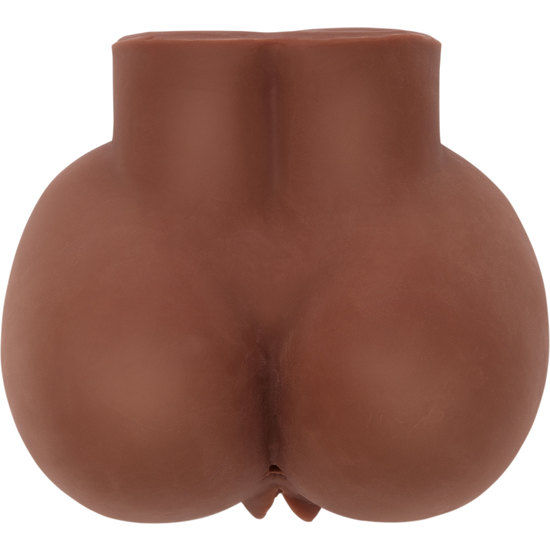 ACT - BAL ASS REALISTISCHER MASTURBATOR MIT BRAUNEM VIBRATOR für sinnliche und diskrete Momente