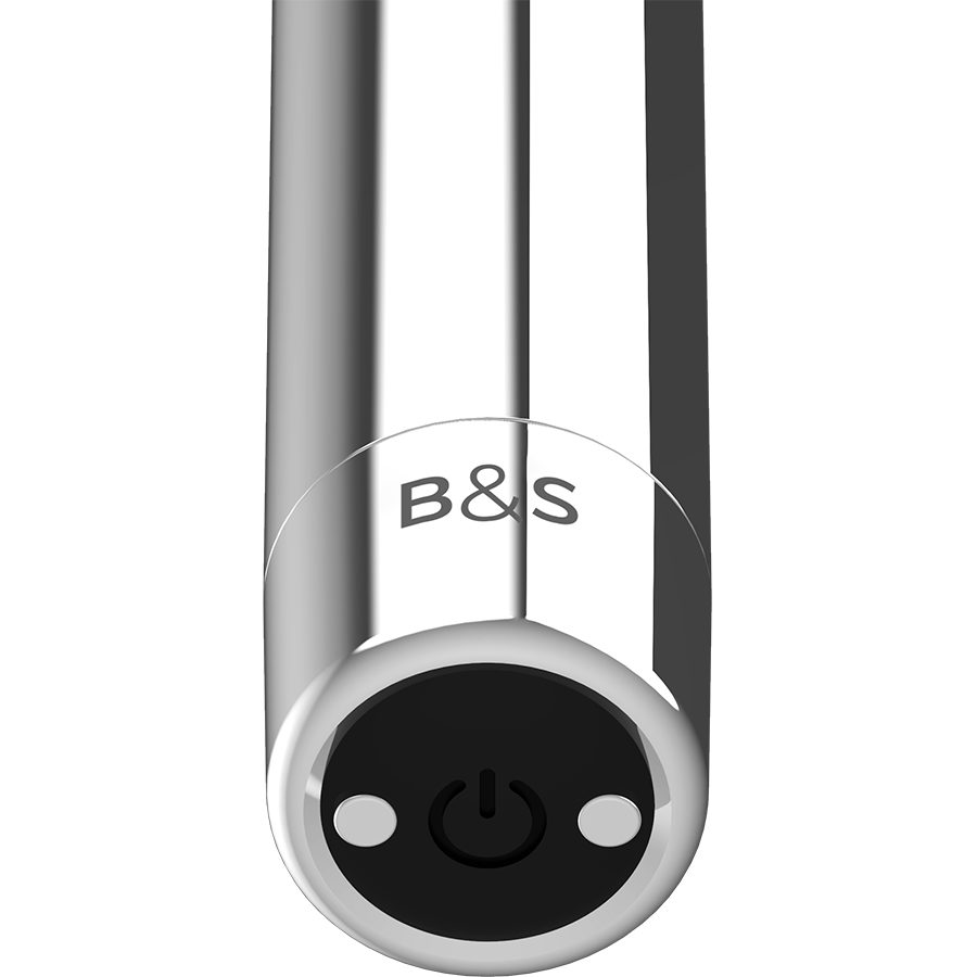 BLACK&SILVER - KAILAN 2 SILBER VIBRIERENDE MAGNETKUGEL – Vibrator Bild 3