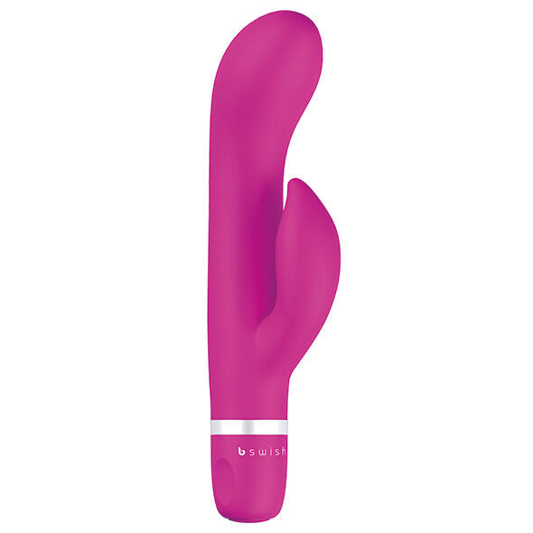 B Swish Bwild Classic Marine Rabbit Vibrator Cerise – 5 Vibrationsfunktionen, 2 Motoren, wasserdicht, G-Punkt-Stimulation für intensive Stimulation und Self-Love