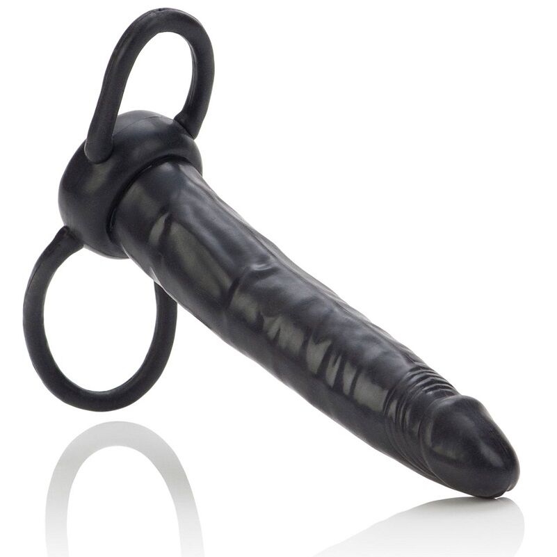 CALEXOTICS - ACCOMMODATOR DUAL PENETRATOR SCHWARZ – Erotik-Zubehör Bild 1